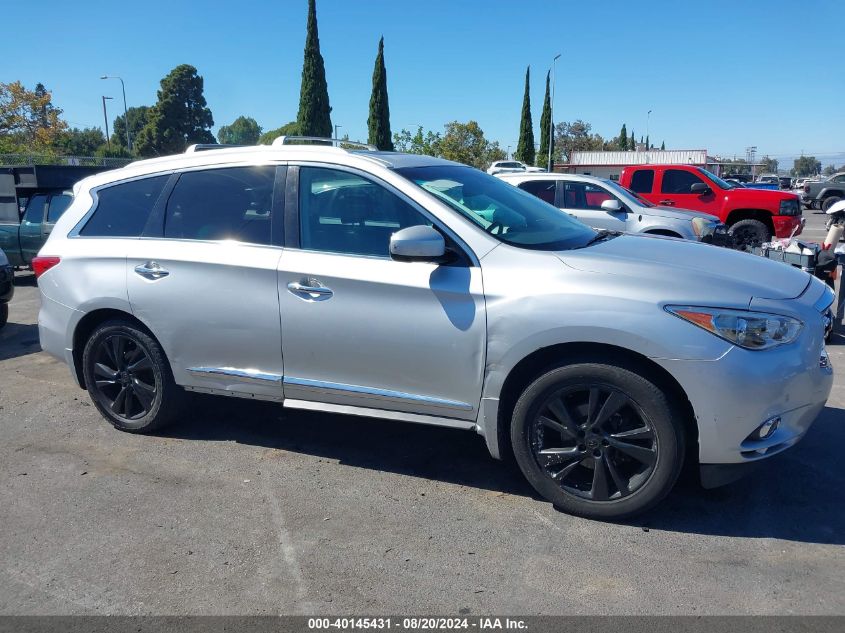 2013 Infiniti Jx35 VIN: 5N1AL0MMXDC345352 Lot: 40145431