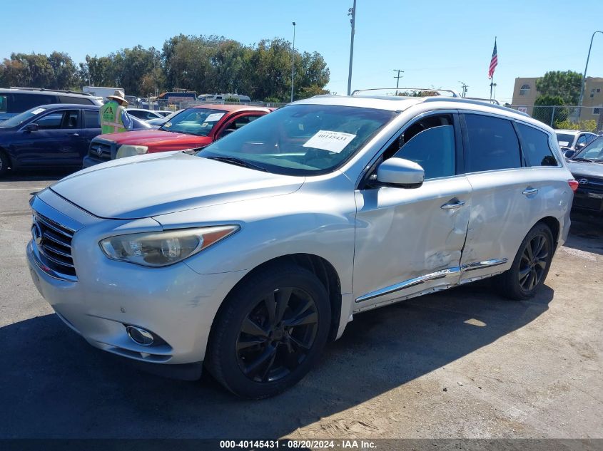 2013 Infiniti Jx35 VIN: 5N1AL0MMXDC345352 Lot: 40145431