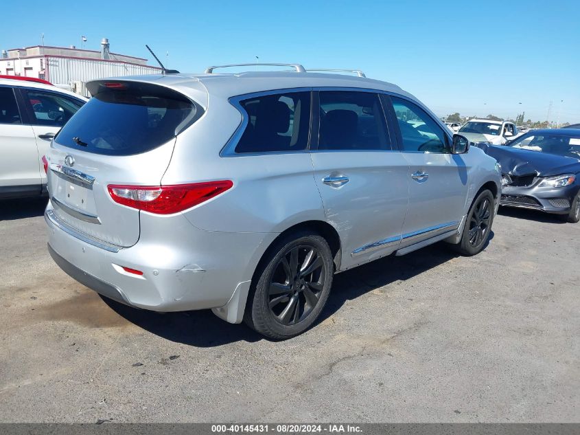 2013 Infiniti Jx35 VIN: 5N1AL0MMXDC345352 Lot: 40145431