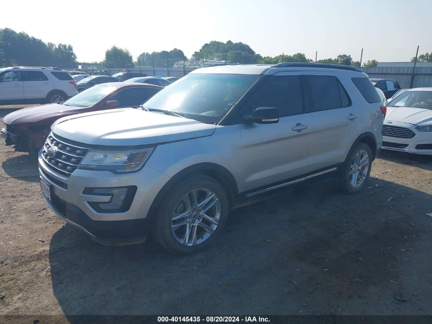 2016 Ford Explorer Xlt VIN: 1FM5K7D81GGB84130 Lot: 40145435