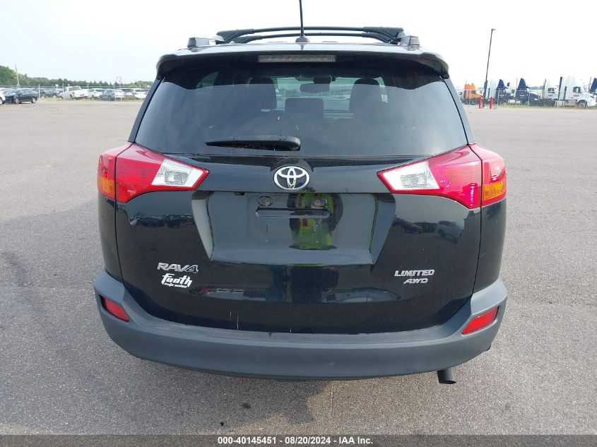 2015 Toyota Rav4 Limited VIN: 2T3DFREV4FW400382 Lot: 40145451