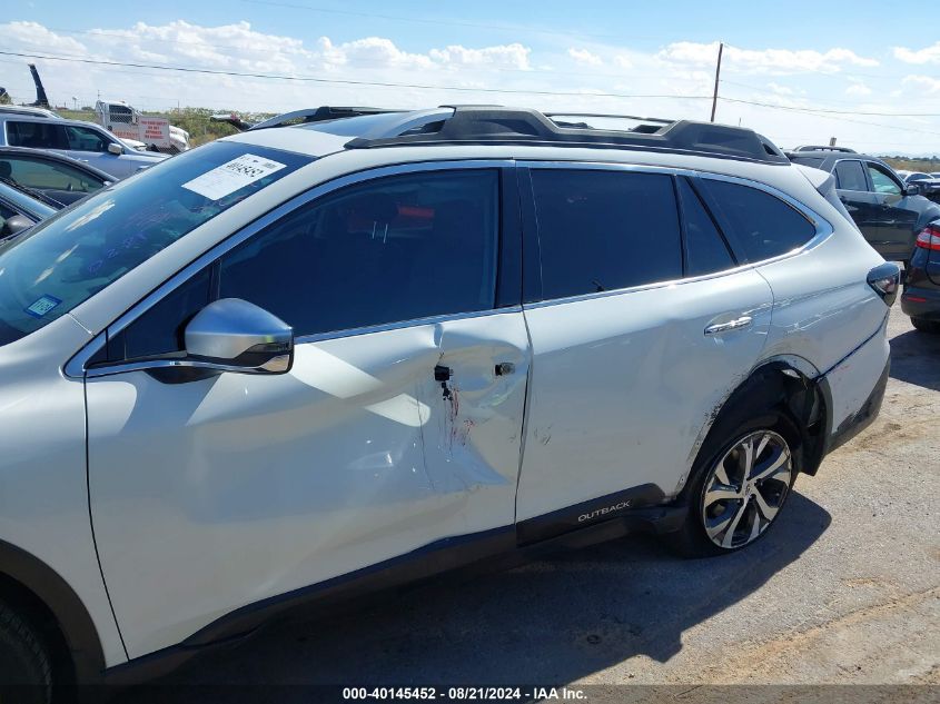 2021 Subaru Outback Touring VIN: 4S4BTGPD6M3135064 Lot: 40145452