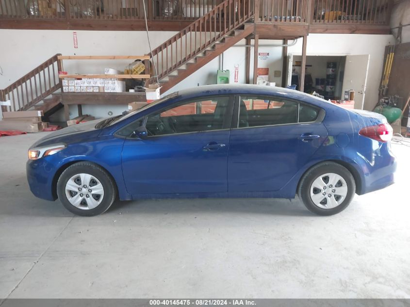 2017 Kia Forte Lx VIN: 3KPFL4A78HE031746 Lot: 40145475