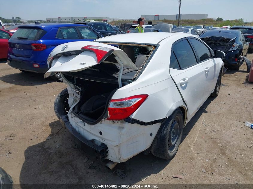 2016 Toyota Corolla L/Le/Le Pls/Prm/S/S Pls VIN: 2T1BURHE2GC653110 Lot: 40145482