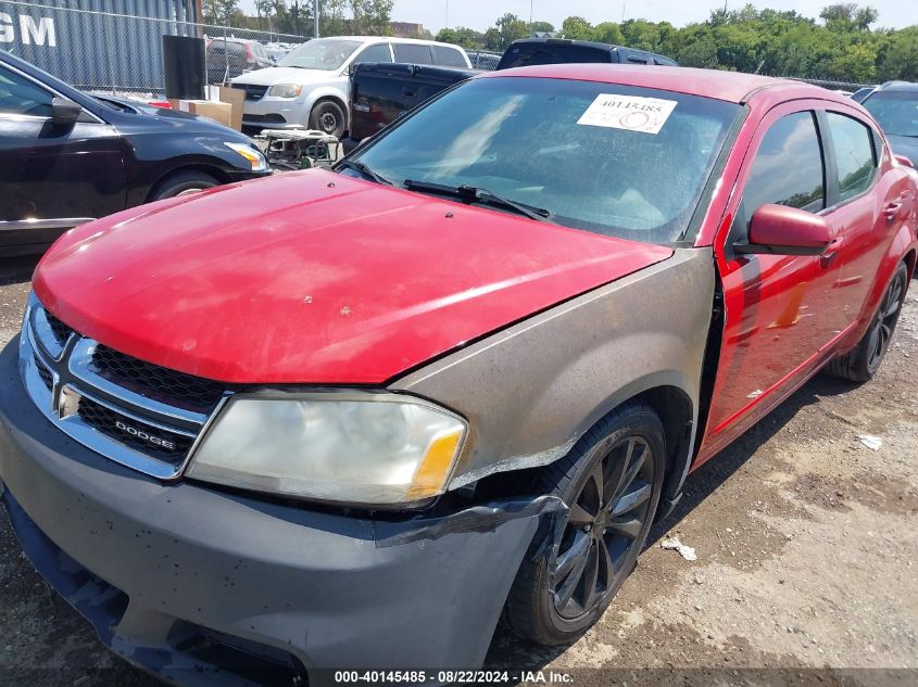 1C3CDZBG7DN637142 2013 Dodge Avenger R/T