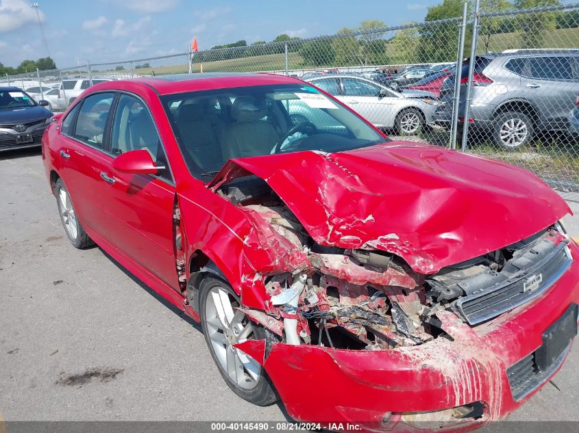 2009 Chevrolet Impala Ltz VIN: 2G1WU57M091317016 Lot: 40145490