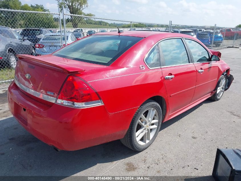 2009 Chevrolet Impala Ltz VIN: 2G1WU57M091317016 Lot: 40145490