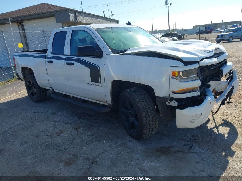 2018 Chevrolet Silverado 1500 K1500 Custom VIN: 1GCVKPEH1JZ352654 Lot: 40145502