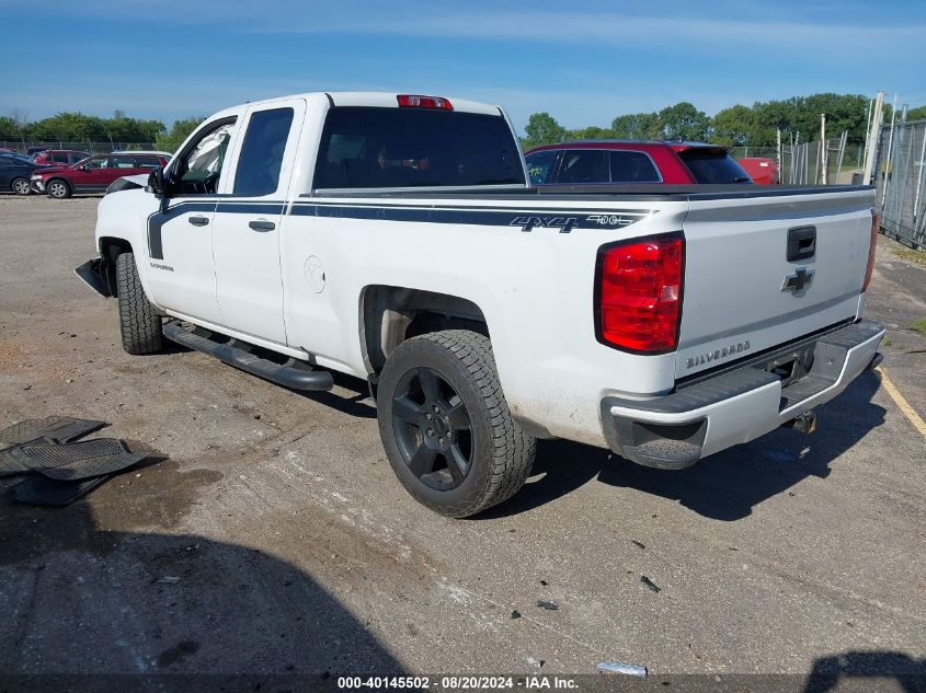 2018 Chevrolet Silverado 1500 K1500 Custom VIN: 1GCVKPEH1JZ352654 Lot: 40145502