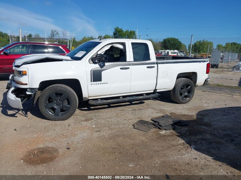 2018 Chevrolet Silverado 1500 K1500 Custom VIN: 1GCVKPEH1JZ352654 Lot: 40145502