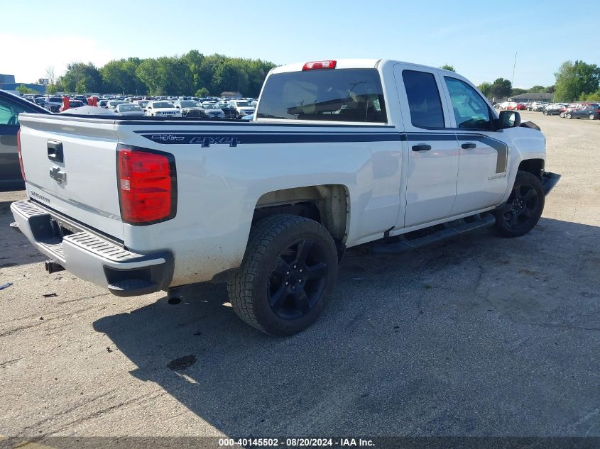 2018 Chevrolet Silverado 1500 K1500 Custom VIN: 1GCVKPEH1JZ352654 Lot: 40145502