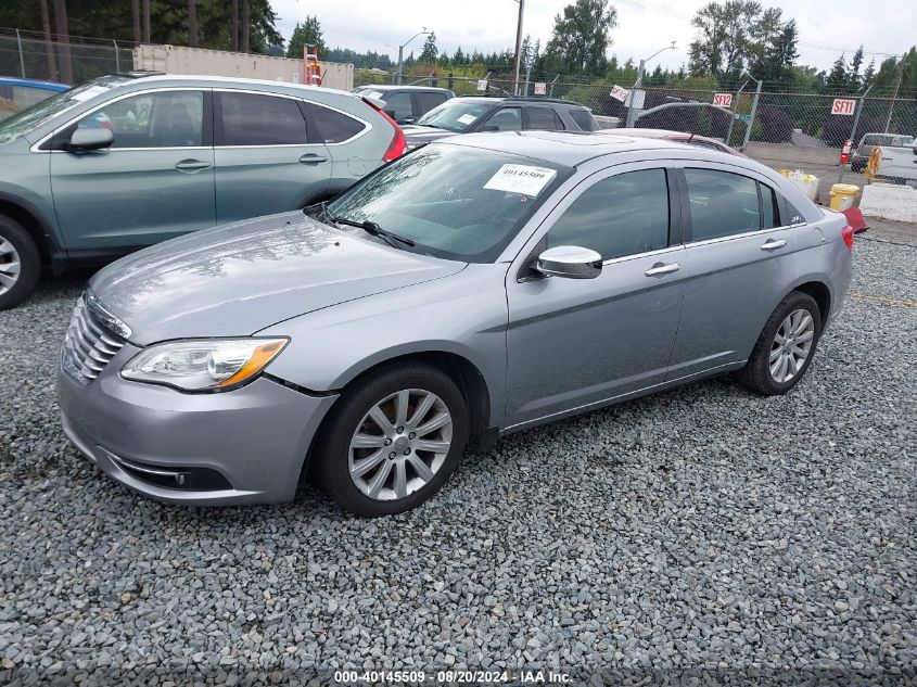 2013 Chrysler 200 Limited VIN: 1C3CCBCG4DN701209 Lot: 40145509