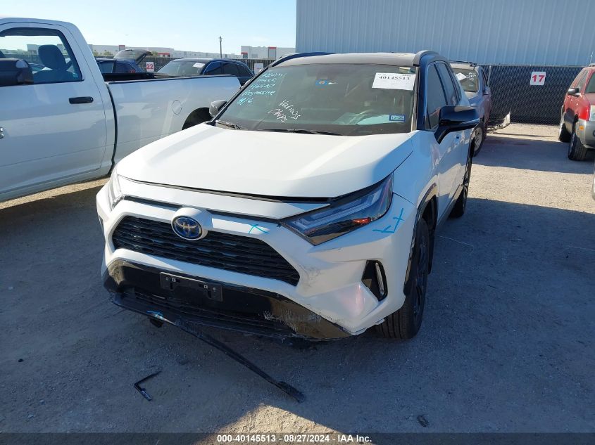 2024 Toyota Rav4 Hybrid Xse VIN: 2T3E6RFV8RW054876 Lot: 40145513