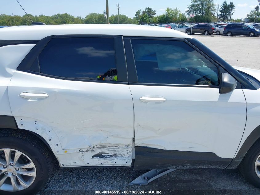 2021 Chevrolet Trailblazer Fwd Ls VIN: KL79MMS28MB152357 Lot: 40145519