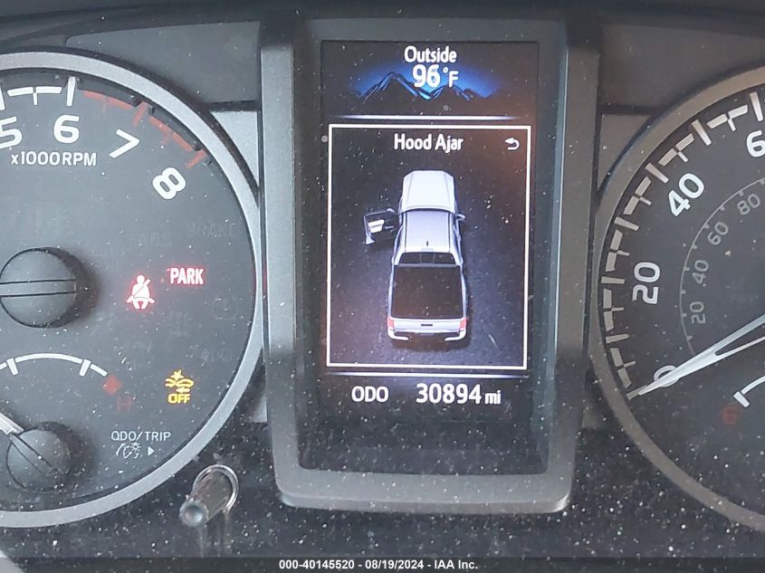 2019 Toyota Tacoma Trd Off Road VIN: 5TFCZ5AN3KX184287 Lot: 40145520