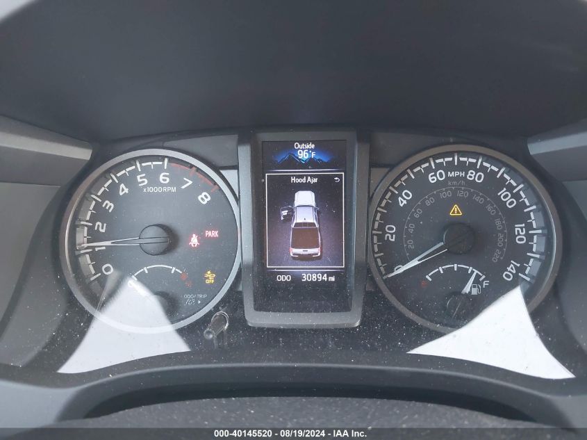 2019 Toyota Tacoma Trd Off Road VIN: 5TFCZ5AN3KX184287 Lot: 40145520