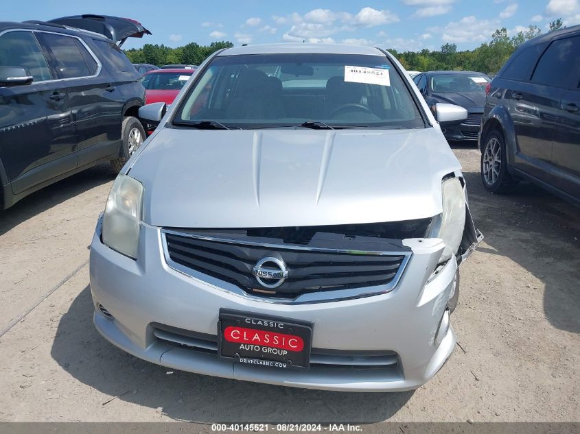 2011 Nissan Sentra 2.0 VIN: 3N1AB6AP4BL615138 Lot: 40145521