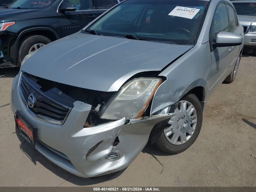 2011 Nissan Sentra 2.0 VIN: 3N1AB6AP4BL615138 Lot: 40145521