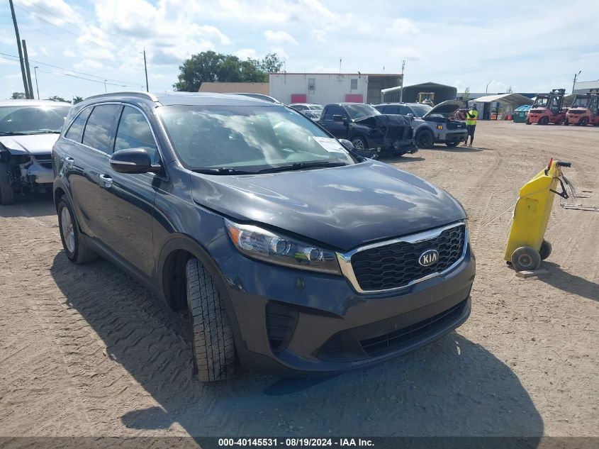 2019 Kia Sorento 2.4L Lx VIN: 5XYPG4A3XKG439942 Lot: 40145531