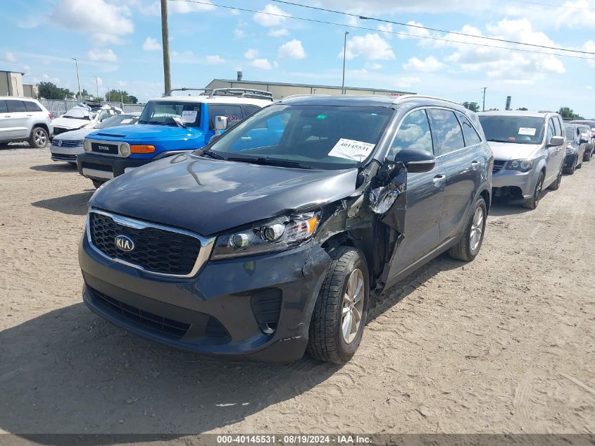 2019 Kia Sorento 2.4L Lx VIN: 5XYPG4A3XKG439942 Lot: 40145531