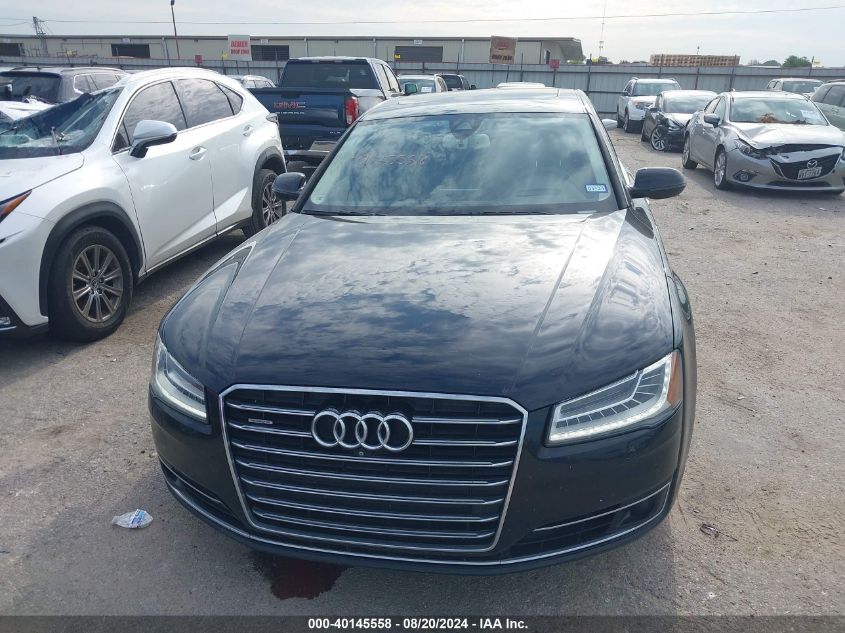 2016 Audi A8 L 3.0T VIN: WAU34AFD4GN003589 Lot: 40145558