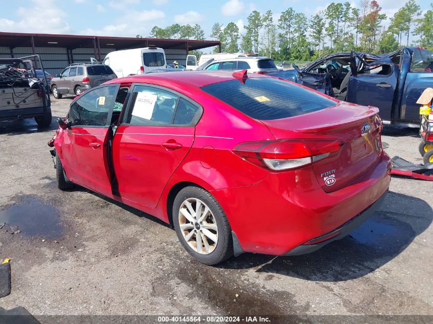 2017 Kia Forte Lx/S VIN: 3KPFL4A77HE033150 Lot: 40145564