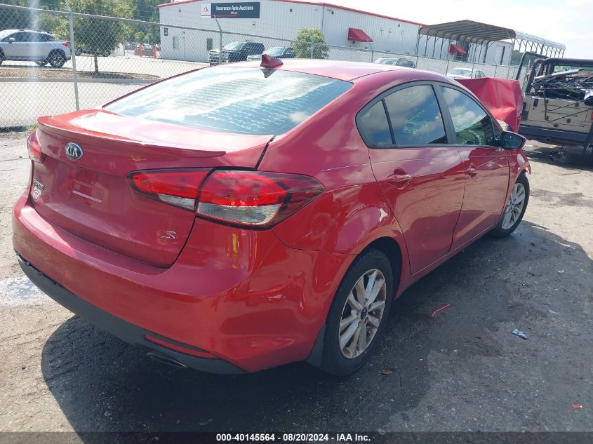 2017 KIA FORTE S - 3KPFL4A77HE033150