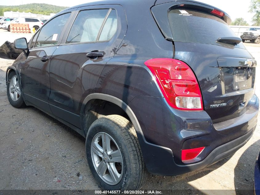 2021 Chevrolet Trax Awd Ls VIN: KL7CJNSB8MB343278 Lot: 40145577