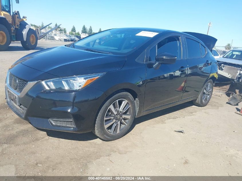 2021 Nissan Versa Sv Xtronic Cvt VIN: 3N1CN8EV9ML891287 Lot: 40145582