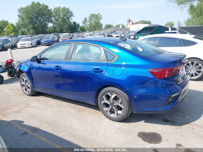 2020 Kia Forte Fe/Lxs VIN: 3KPF24AD2LE191736 Lot: 40145585