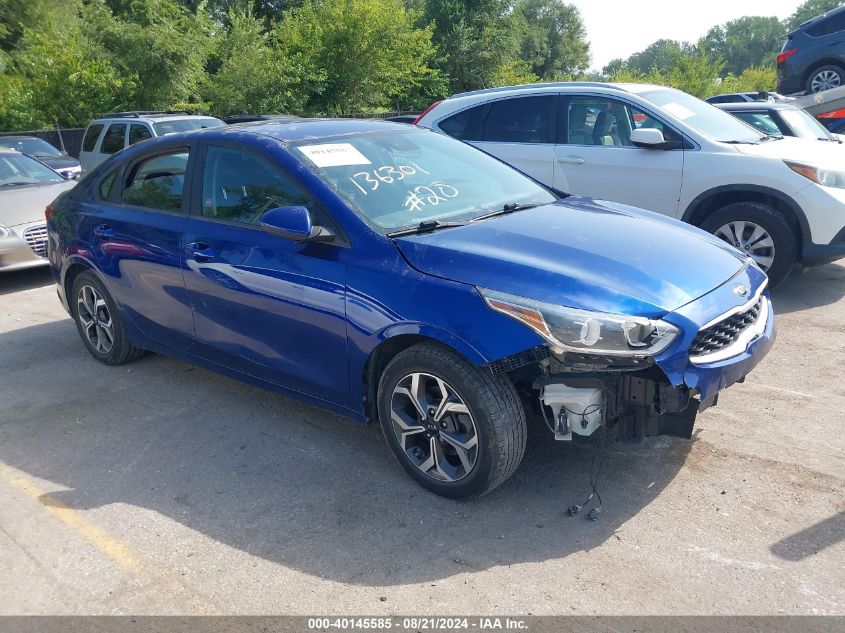 2020 Kia Forte Fe/Lxs VIN: 3KPF24AD2LE191736 Lot: 40145585