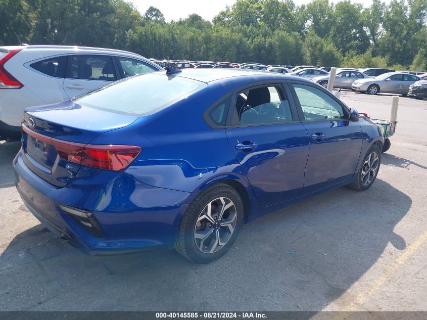 2020 Kia Forte Fe/Lxs VIN: 3KPF24AD2LE191736 Lot: 40145585