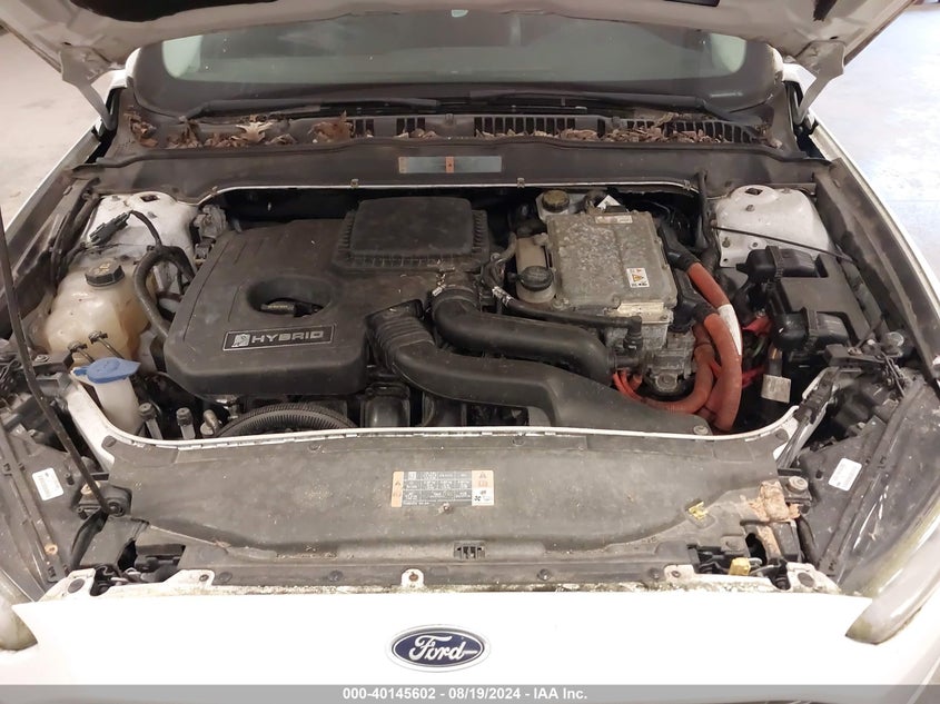 2013 Ford Fusion Hybrid Se VIN: 3FA6P0LU3DR165766 Lot: 40145602