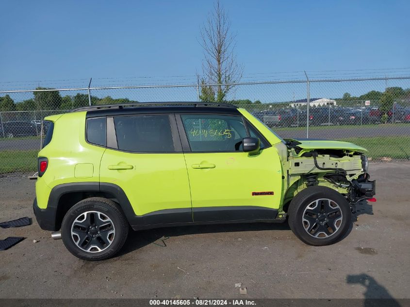 2017 Jeep Renegade Trailhawk VIN: ZACCJBCB5HPG54811 Lot: 40145605