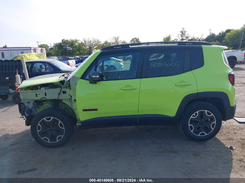 2017 Jeep Renegade Trailhawk VIN: ZACCJBCB5HPG54811 Lot: 40145605