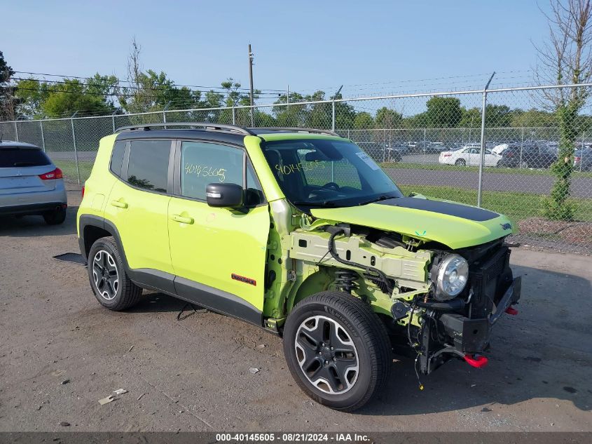 2017 Jeep Renegade Trailhawk VIN: ZACCJBCB5HPG54811 Lot: 40145605