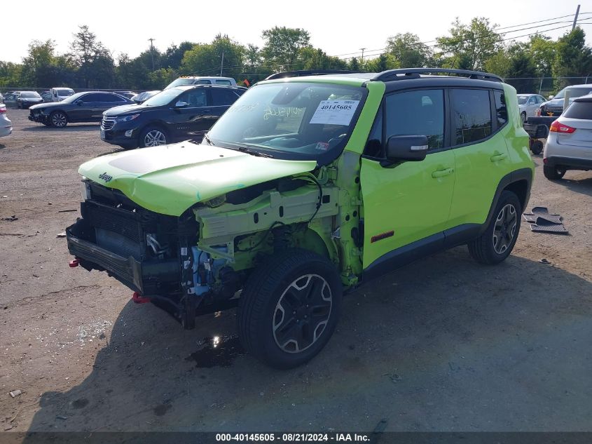 2017 Jeep Renegade Trailhawk VIN: ZACCJBCB5HPG54811 Lot: 40145605