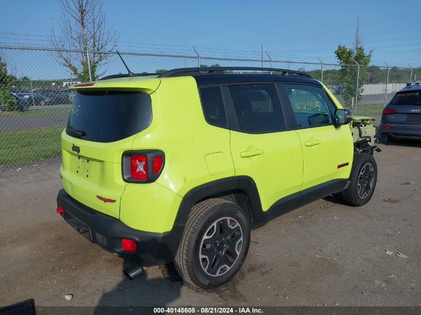 2017 Jeep Renegade Trailhawk VIN: ZACCJBCB5HPG54811 Lot: 40145605