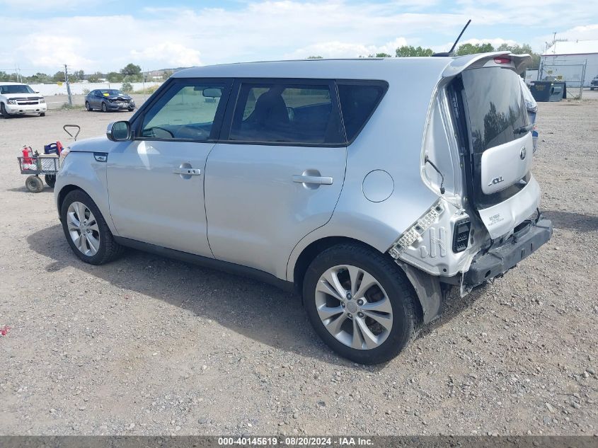 2014 Kia Soul + VIN: KNDJP3A5XE7747454 Lot: 40145619