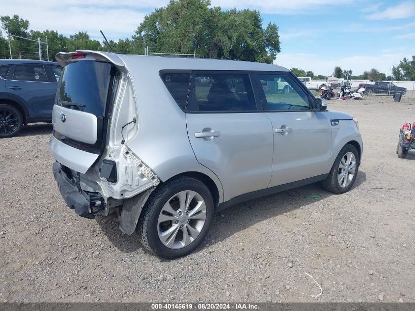 2014 Kia Soul + VIN: KNDJP3A5XE7747454 Lot: 40145619