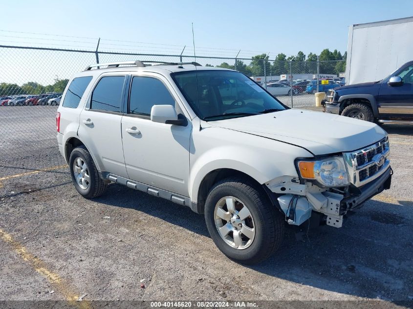 2012 Ford Escape Limited VIN: 1FMCU0EGXCKA17531 Lot: 40145620