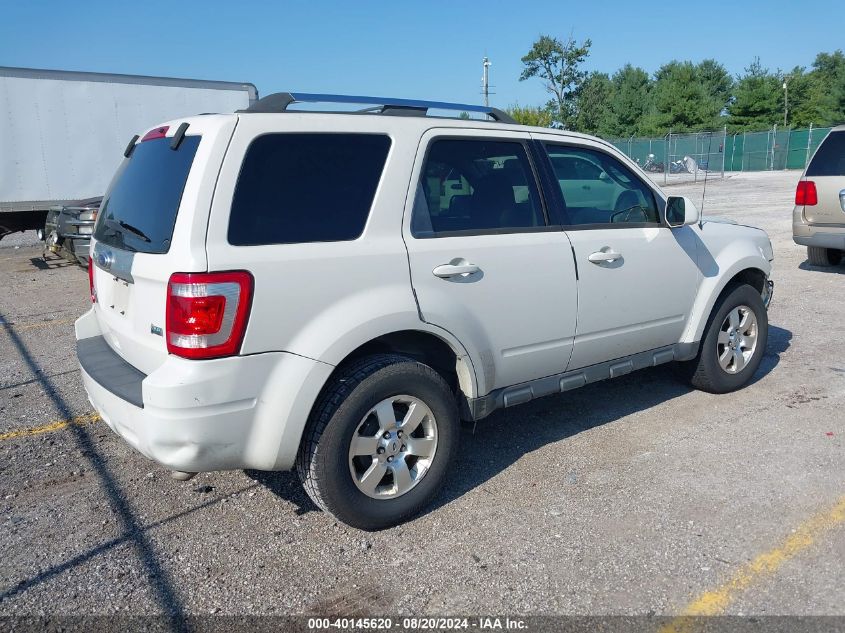 2012 Ford Escape Limited VIN: 1FMCU0EGXCKA17531 Lot: 40145620