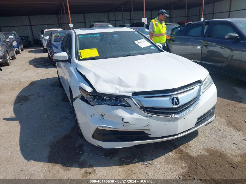 2017 Acura Tlx VIN: 19UUB1F36HA002152 Lot: 40145630