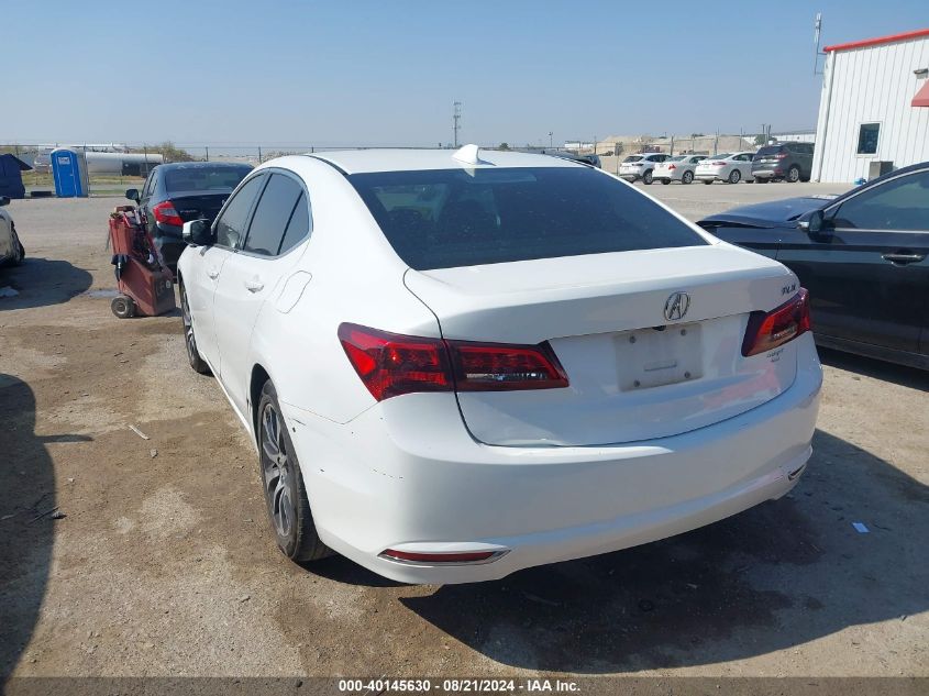 2017 Acura Tlx VIN: 19UUB1F36HA002152 Lot: 40145630