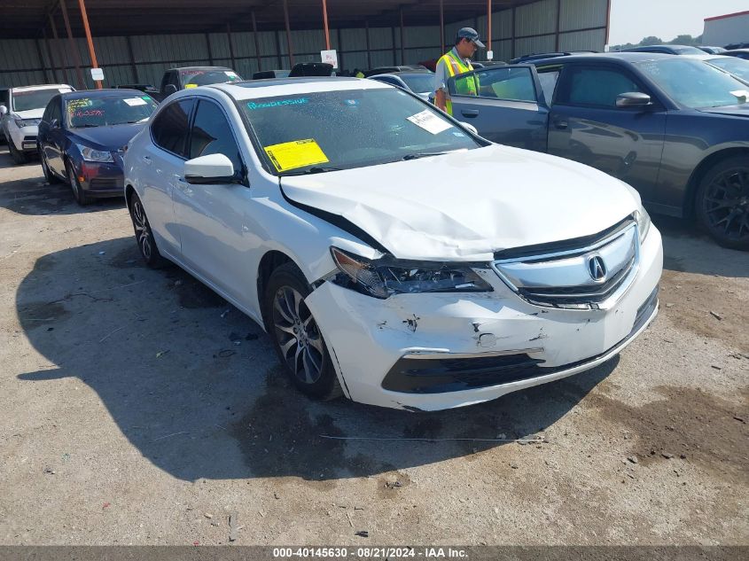 2017 Acura Tlx VIN: 19UUB1F36HA002152 Lot: 40145630