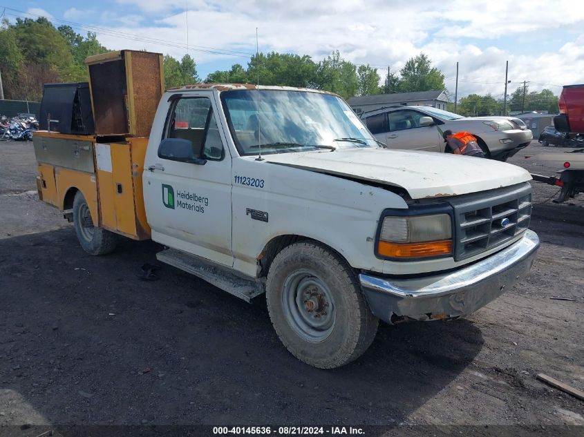 1997 Ford F-250 Xl VIN: 3FTHF25H2VMA41469 Lot: 40145636