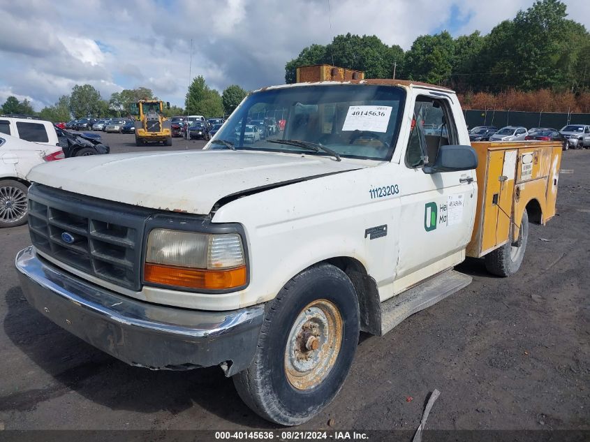 1997 Ford F-250 Xl VIN: 3FTHF25H2VMA41469 Lot: 40145636