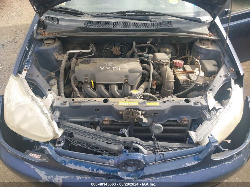 2005 Toyota Echo VIN: JTDBT123150355893 Lot: 40145663