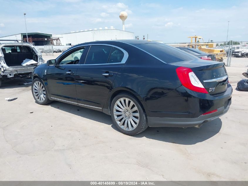 2016 Lincoln Mks VIN: 1LNHL9DK3GG603144 Lot: 40145699