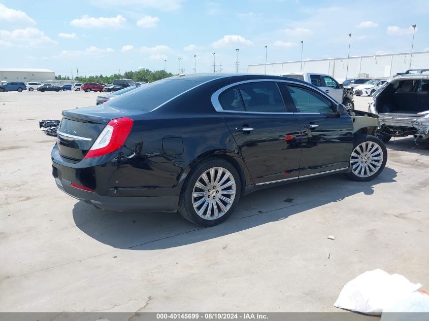 2016 Lincoln Mks VIN: 1LNHL9DK3GG603144 Lot: 40145699